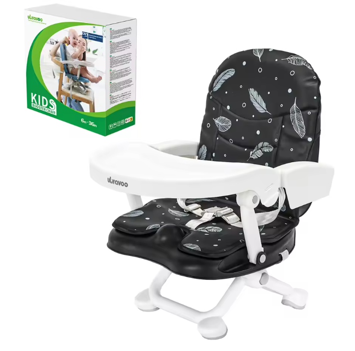 Opvouwbare Draagbare Kinderstoel – Lichtgewicht Stoelverhoger voor Baby en Peuter