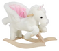Pluche Schommelpaard Kinderstoel – Dier Schommelstoel met Riem