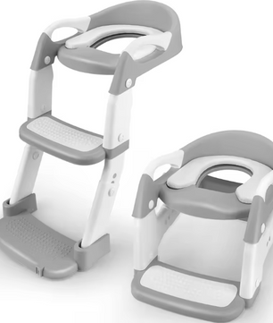 3-in-1 Kindertoiletbril met Trap – Veilig en Comfortabel voor Toilettraining