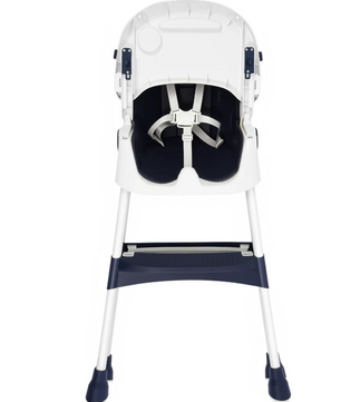 2-in-1 Opvouwbare Baby Kinderstoel – Verstelbaar met Dubbele Eettray
