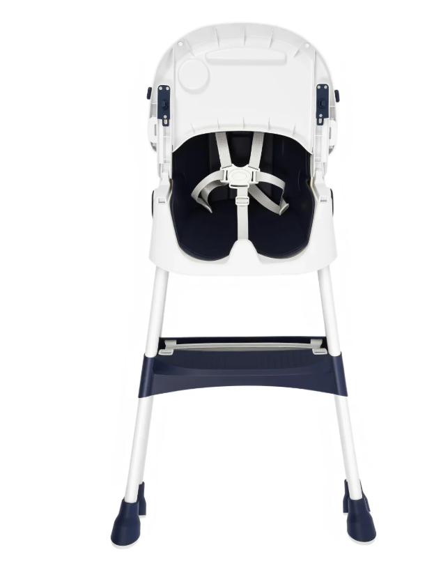 2-in-1 Opvouwbare Baby Kinderstoel – Verstelbaar met Dubbele Eettray