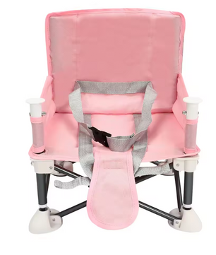 Draagbare Baby Boosterstoel – Opvouwbare Reisstoel met Eettray en Draagtas