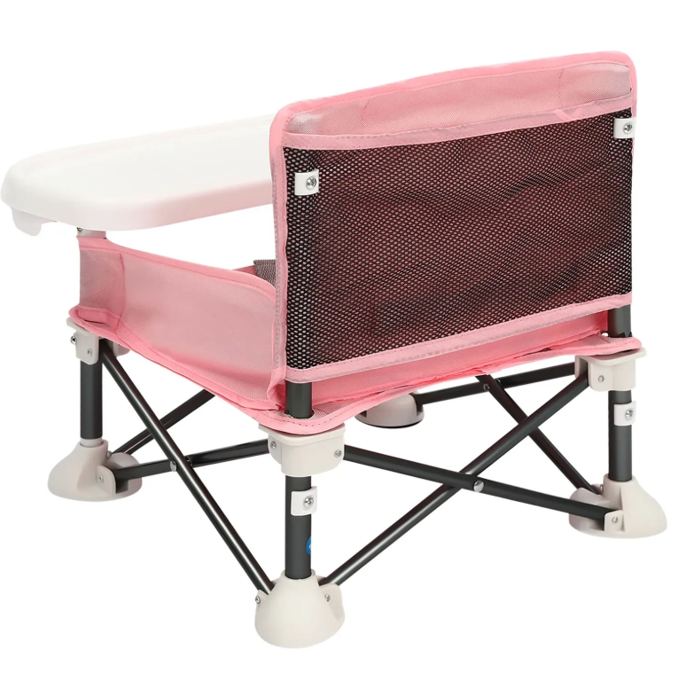 Draagbare Baby Boosterstoel – Opvouwbare Reisstoel met Eettray en Draagtas