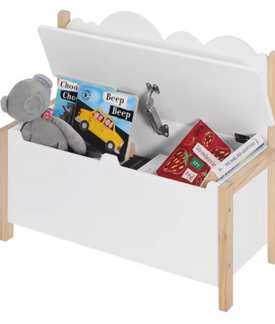 Kinderbank met Rugleuning en Opbergruimte – Zitbank en Speelgoeddoos