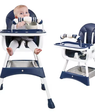 Kinderstoel met Afneembaar Eetblad – Draagbare Eet- en Speelstoel