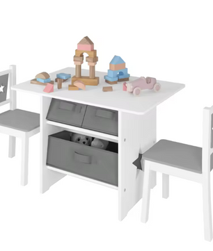 KOMHTOM 140x200 cm Kinderbed Loft bedframe met opbergruimte Met 4 opbergvakken en een... | bol