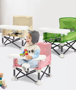 Opvouwbare Baby Boosterstoel – Draagbare Kinderstoel voor Thuis en Onderweg (0–2 jaar)