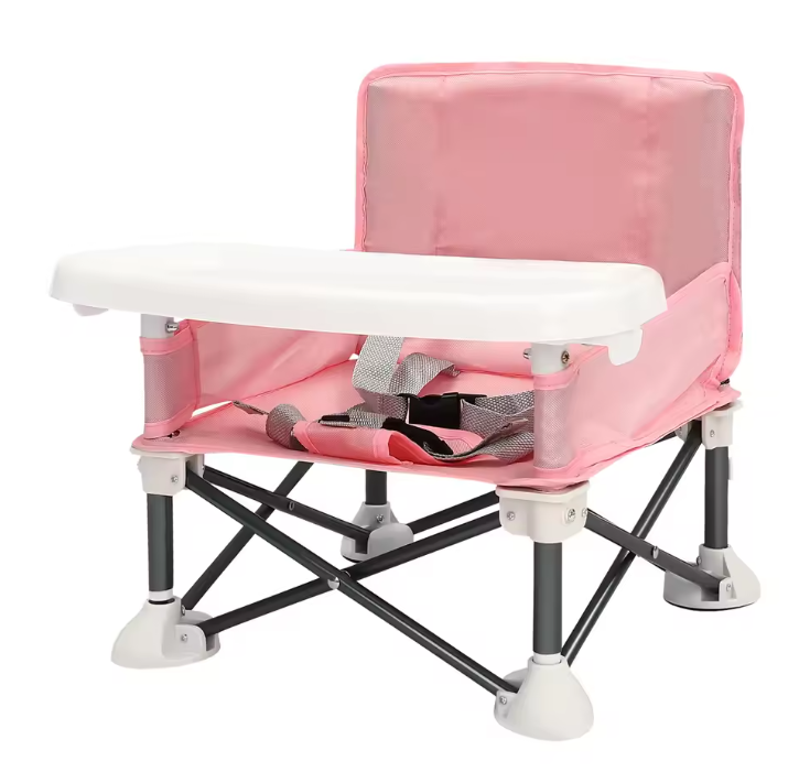 Opvouwbare Baby Boosterstoel – Draagbare Kinderstoel voor Thuis en Onderweg (0–2 jaar)