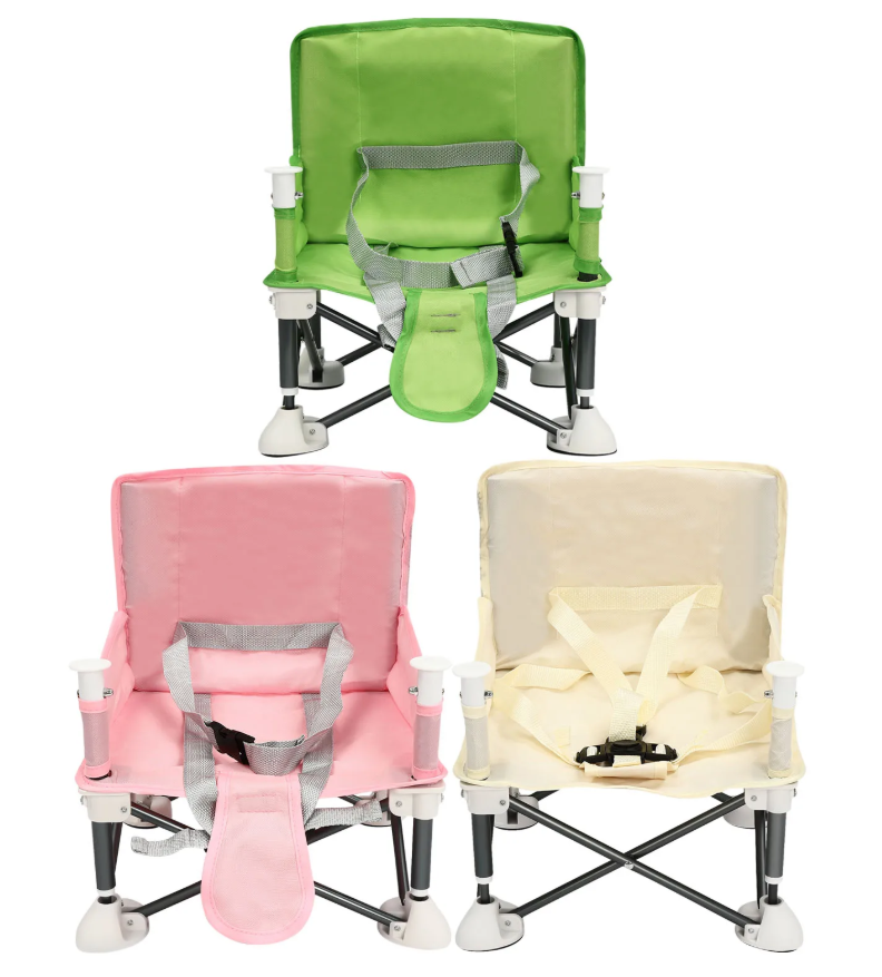 Opvouwbare Baby Boosterstoel – Draagbare Kinderstoel voor Thuis en Onderweg (0–2 jaar)