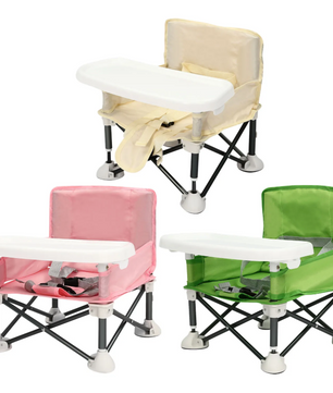Opvouwbare Baby Boosterstoel – Draagbare Kinderstoel voor Thuis en Onderweg (0–2 jaar)