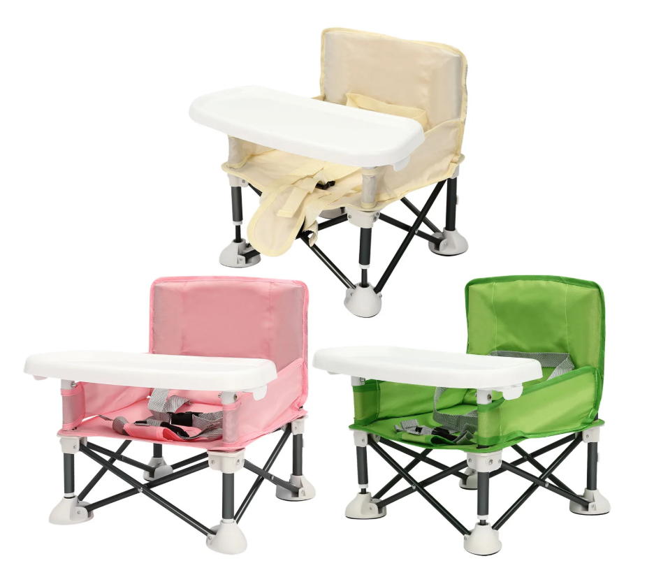 Opvouwbare Baby Boosterstoel – Draagbare Kinderstoel voor Thuis en Onderweg (0–2 jaar)