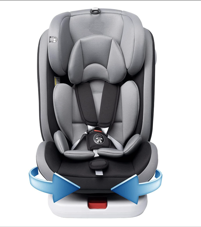 360° Draaibare Autostoel voor Kinderen met ISOFIX en 5-Puntsgordel (9–36 kg)