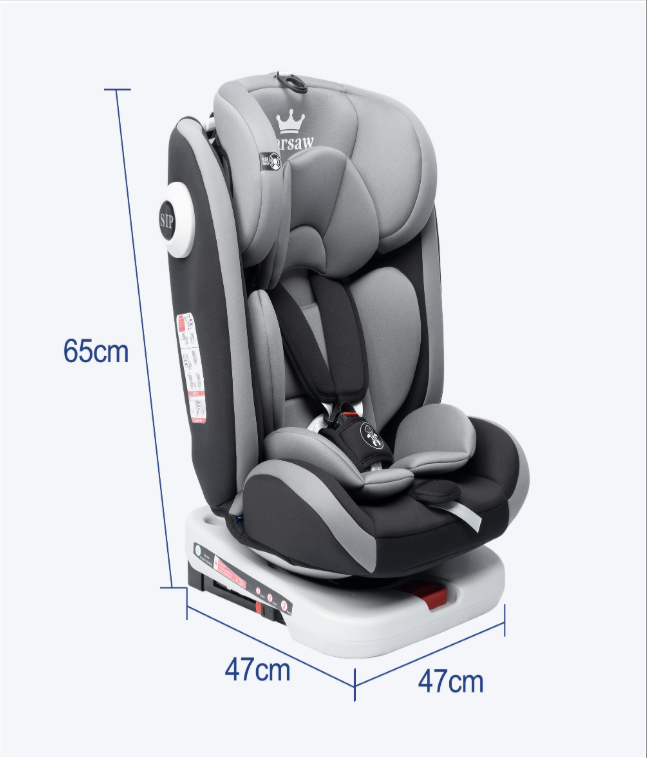 360° Draaibare Autostoel voor Kinderen met ISOFIX en 5-Puntsgordel (9–36 kg)