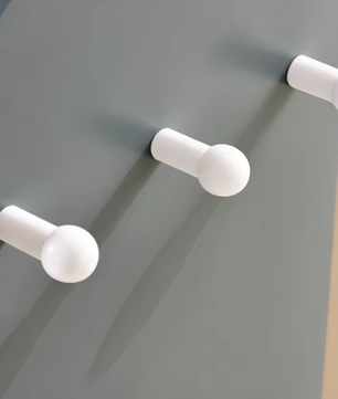 Kindergarderobe met Kledingstang, 3 Haken en Opbergdoos – Kinderkast
