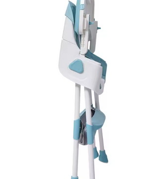 2-in-1 Baby Eetstoel met Verstelbaar Blad en Voetsteun – Opvouwbaar en Veilig