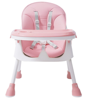 Baby Eetstoel met Bestekset en Verstelbare Hoogte – Veilig en Stevig