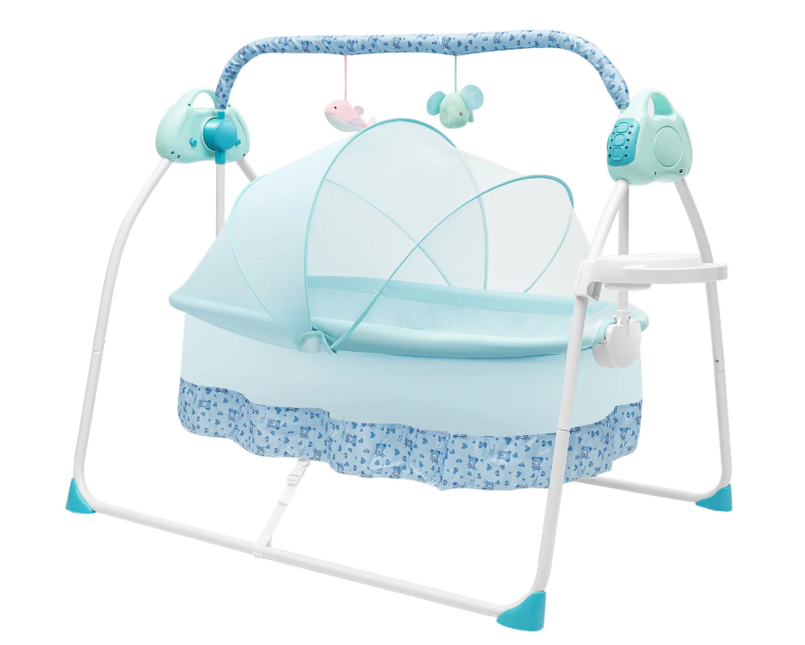 Elektrische Baby Wieg met Automatische Schommelfunctie
