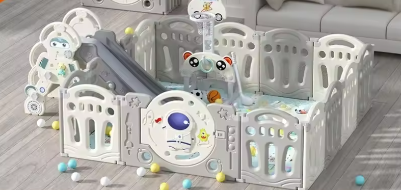 Baby Playpen / Kinderbox – Veilige Speelruimte voor Baby’s en Peuters Binnen