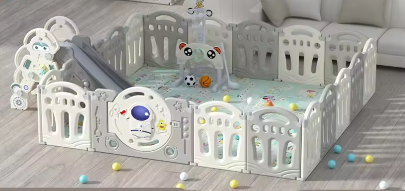 Baby Playpen / Kinderbox – Veilige Speelruimte voor Baby’s en Peuters Binnen