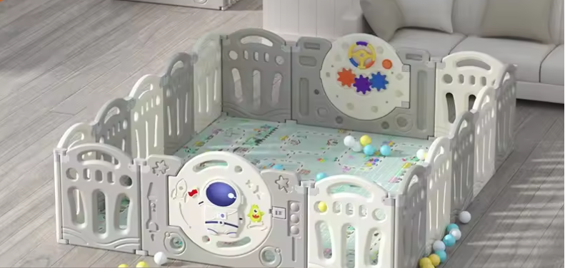 Baby Playpen / Kinderbox – Veilige Speelruimte voor Baby’s en Peuters Binnen