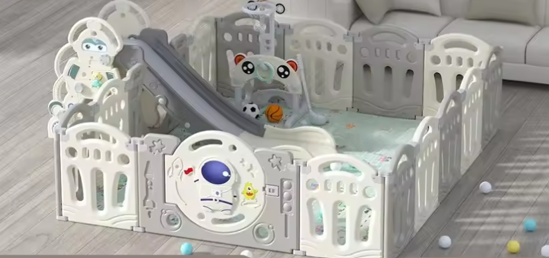 Baby Playpen / Kinderbox – Veilige Speelruimte voor Baby’s en Peuters Binnen