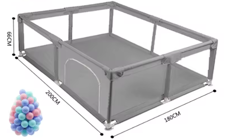 Baby Playpen / Kinderbox – Veilige Speelruimte voor Baby’s en Peuters Binnen