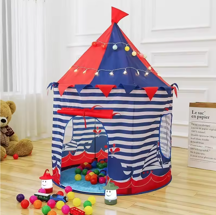 Kinder Speeltent Ruimte Thema – Draagbaar Speelhuis voor Binnen en Buiten