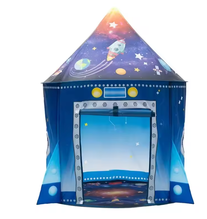 Kinder Speeltent Ruimte Thema – Draagbaar Speelhuis voor Binnen en Buiten