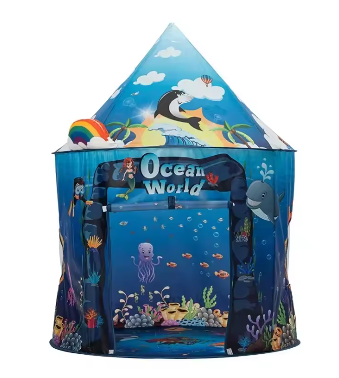 Kinder Speeltent Ruimte Thema – Draagbaar Speelhuis voor Binnen en Buiten