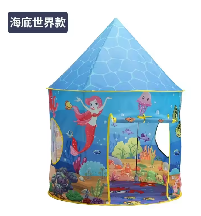 Kinder Speeltent Ruimte Thema – Draagbaar Speelhuis voor Binnen en Buiten