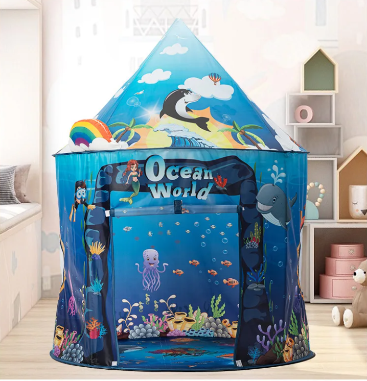 Kinder Speeltent Ruimte Thema – Draagbaar Speelhuis voor Binnen en Buiten