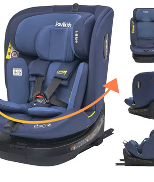360° Draaibaar i-Size Autostoeltje voor Pasgeborenen – 40–150 cm