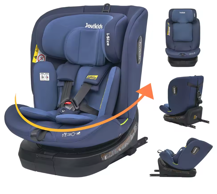 360° Draaibaar i-Size Autostoeltje voor Pasgeborenen – 40–150 cm