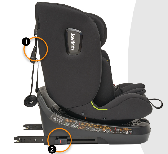 360° Draaibaar i-Size Autostoeltje voor Pasgeborenen – 40–150 cm