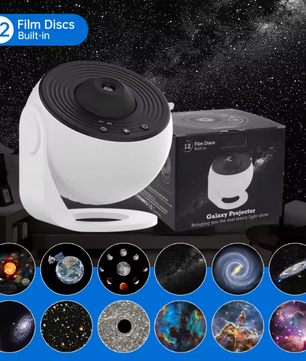 Galaxy Projector Nachtlamp – 360° Sterrenhemel en Planetarium Projector