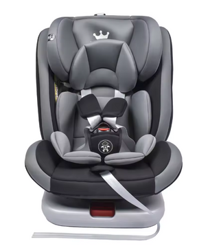 360° Roterend Autostoeltje voor Kinderen – Isofix Kinderzitje met 5-punts Riem(9–36 kg, 0–12 jaar)