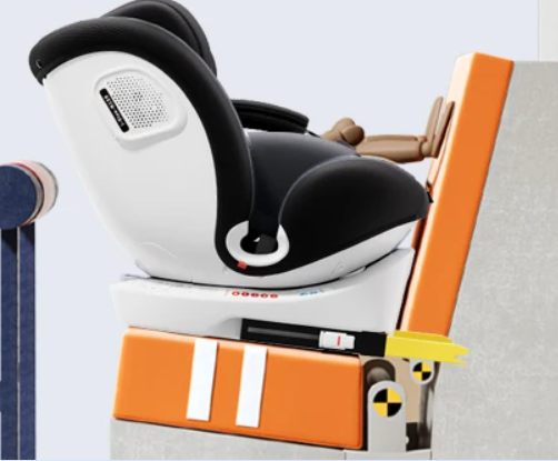 360° Draaibaar Baby-autostoeltje met ISOFIX – Ruimtebesparend Kinderzitje (40–150 cm, 0–12 jaar)