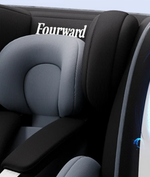 360° Draaibaar Baby-autostoeltje met ISOFIX – Ruimtebesparend Kinderzitje (40–150 cm, 0–12 jaar)