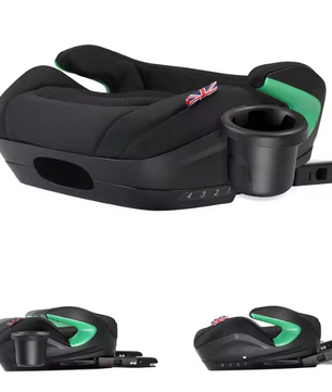 i-Size Verhoogd Kinderautostoeltje met ISOFIX en Armleuningen (125–150 cm)