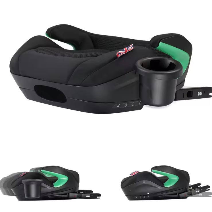 i-Size Verhoogd Kinderautostoeltje met ISOFIX en Armleuningen (125–150 cm)