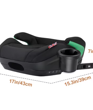 i-Size Verhoogd Kinderautostoeltje met ISOFIX en Armleuningen (125–150 cm)