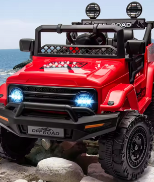 Elektrische Kinderauto 12V met Afstandsbediening, Muziek en LED-verlichting (vanaf 3 jaar)