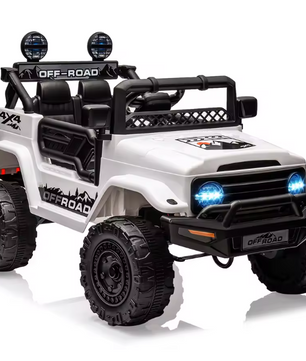 Elektrische Kinderauto 12V met Afstandsbediening, Muziek en LED-verlichting (vanaf 3 jaar)