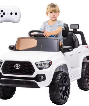 Elektrische Kinderauto 12V met Afstandsbediening, Muziek en LED-koplampen (vanaf 3 jaar)
