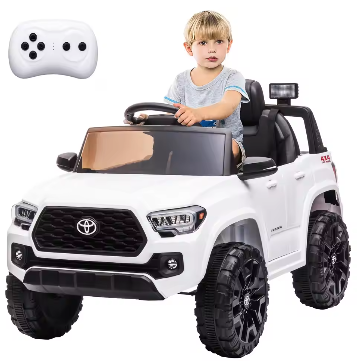 Elektrische Kinderauto 12V met Afstandsbediening, Muziek en LED-koplampen (vanaf 3 jaar)