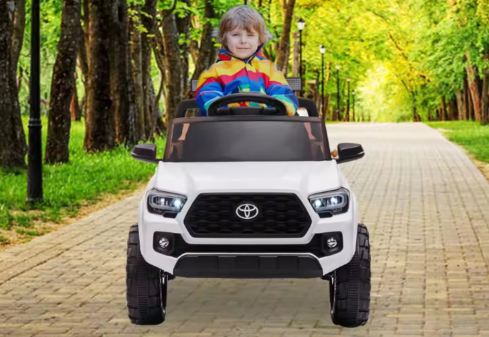 Elektrische Kinderauto 12V met Afstandsbediening, Muziek en LED-koplampen (vanaf 3 jaar)