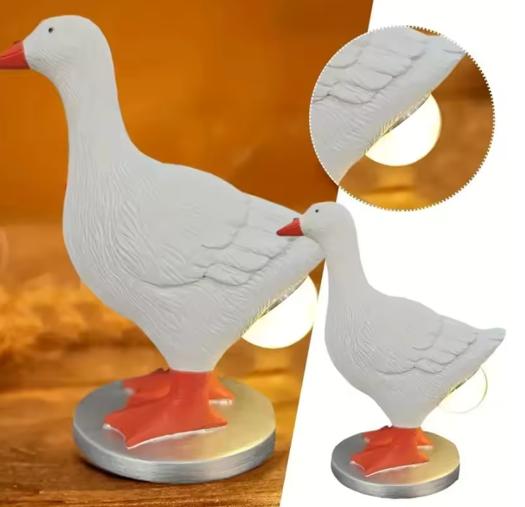 LED Nachtlamp met Dierfiguur – Schattige Kip voor Kinderkamer en Decoratie