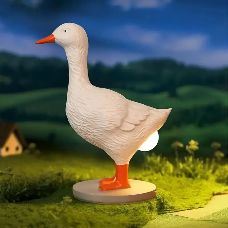 LED Nachtlamp met Dierfiguur – Schattige Kip voor Kinderkamer en Decoratie