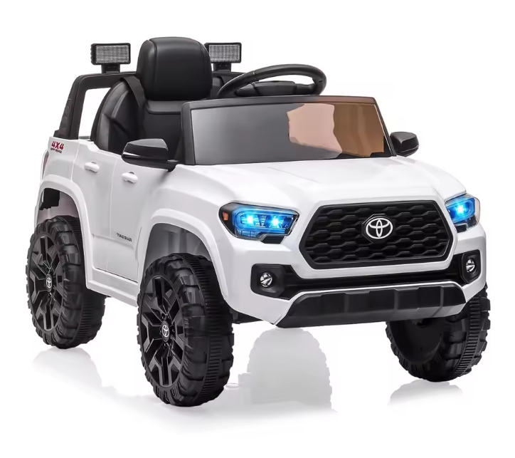 Elektrische Kinderauto 12V met Afstandsbediening, Muziek en LED-koplampen (vanaf 3 jaar)