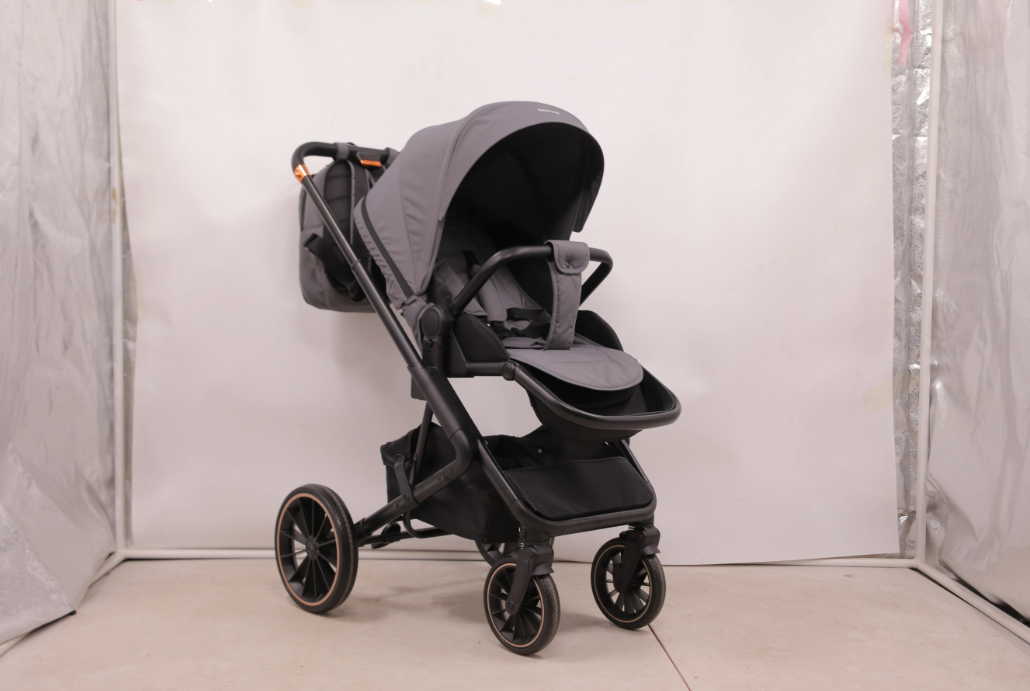 4-in-1 Opvouwbare Kinderwagen met Converteerbaar Baby-autostoeltje (tot 26 kg)